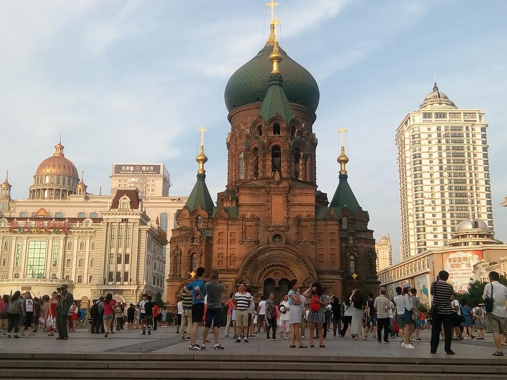 Harbin Lily Holiday Apartment Central Avenue Екстер'єр фото